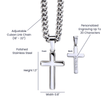 To My Son – A Gift from Heaven Cross Necklace - Carbone's Marketplace