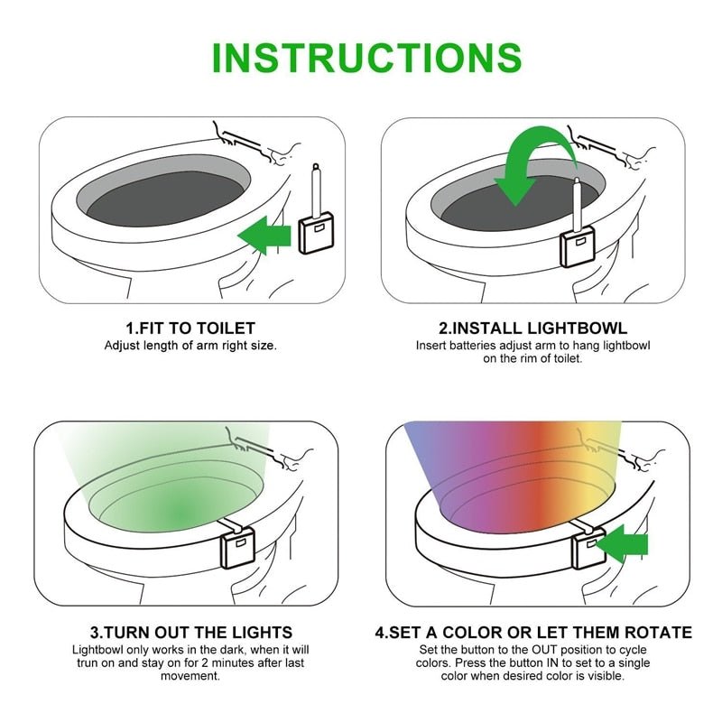 Toilet Night Light - Carbone's Marketplace