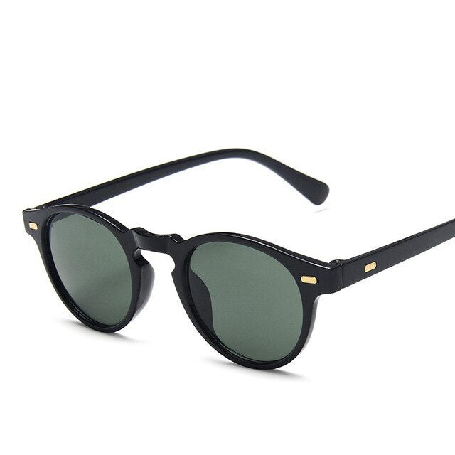 Trendy Color Round Sunglasses - Carbone's Marketplace