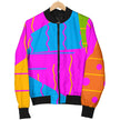 Triangles And Lines Women's Bomber Jacket - Carbone's Marketplace