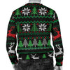 Ugly Christmas Red Green Black Men's Sweater - Carbone's Marketplace