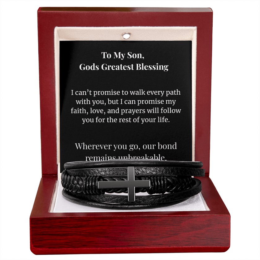 Unbreakable Bond Bracelet – To My Son - Carbone's Marketplace