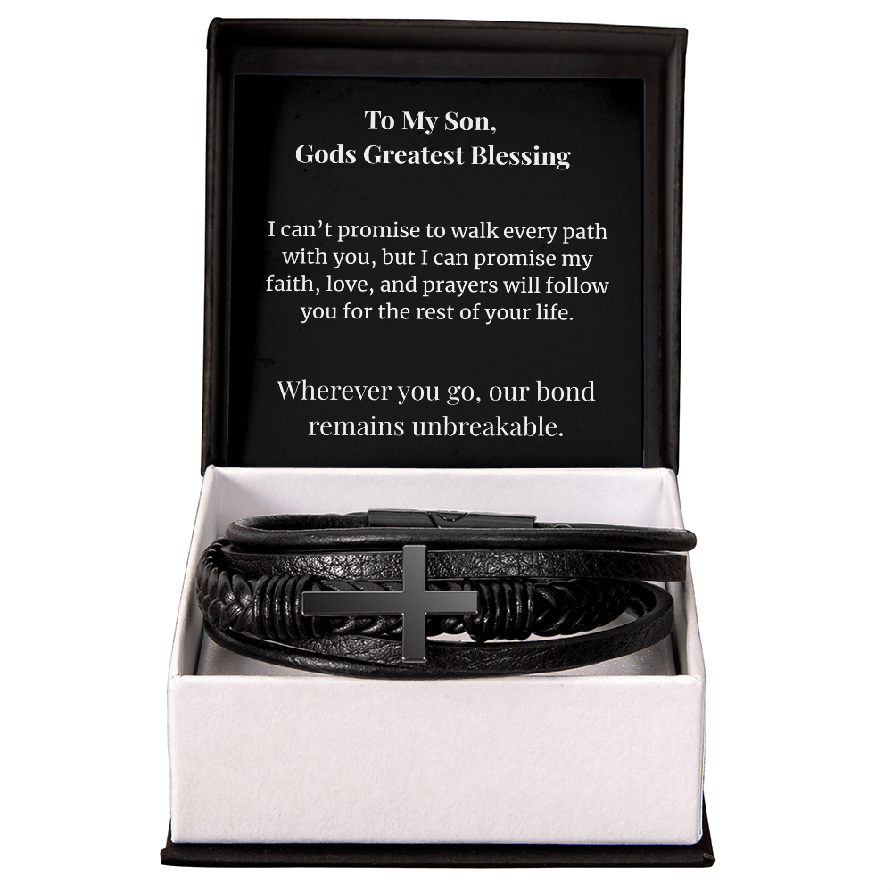 Unbreakable Bond Bracelet – To My Son - Carbone's Marketplace