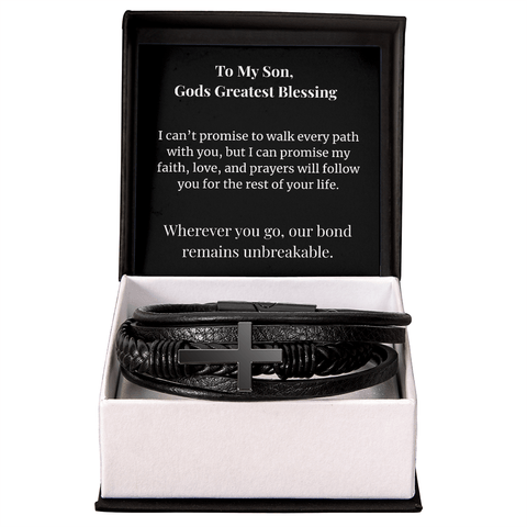 Unbreakable Bond Bracelet – To My Son - Carbone's Marketplace