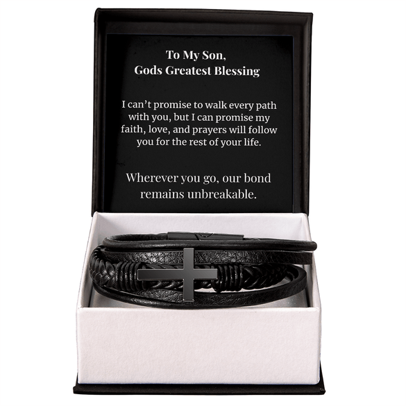 Unbreakable Bond Bracelet – To My Son - Carbone's Marketplace