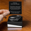 Unbreakable Bond Bracelet – To My Son - Carbone's Marketplace