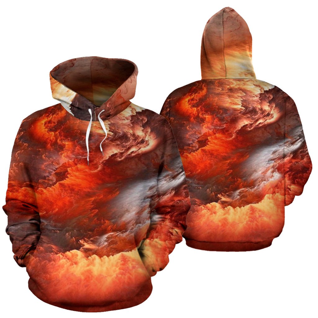 Universe Hoodie - Orange - Carbone's Marketplace