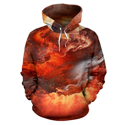 Universe Hoodie - Orange - Carbone's Marketplace