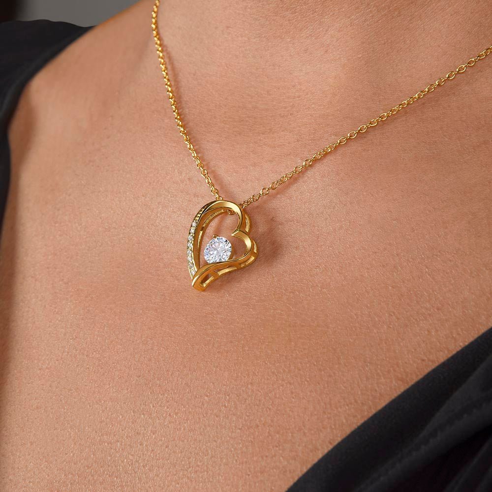Unveil Timeless Romance with our Forever Love Necklace - A Symbolic Tribute to Everlasting Affection - Carbone's Marketplace