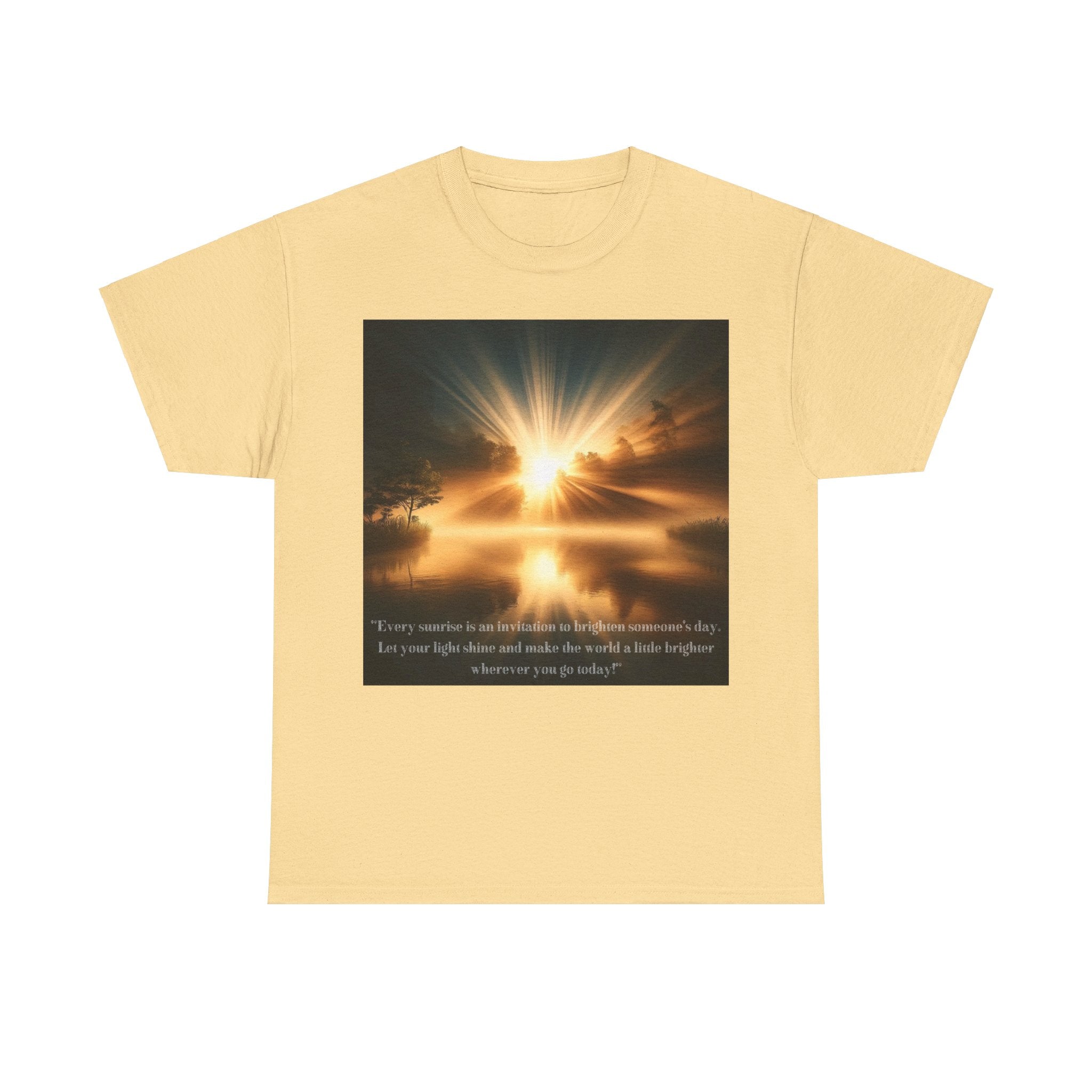 Uplifting Sunrise T-Shirt - Carbone's Marketplace