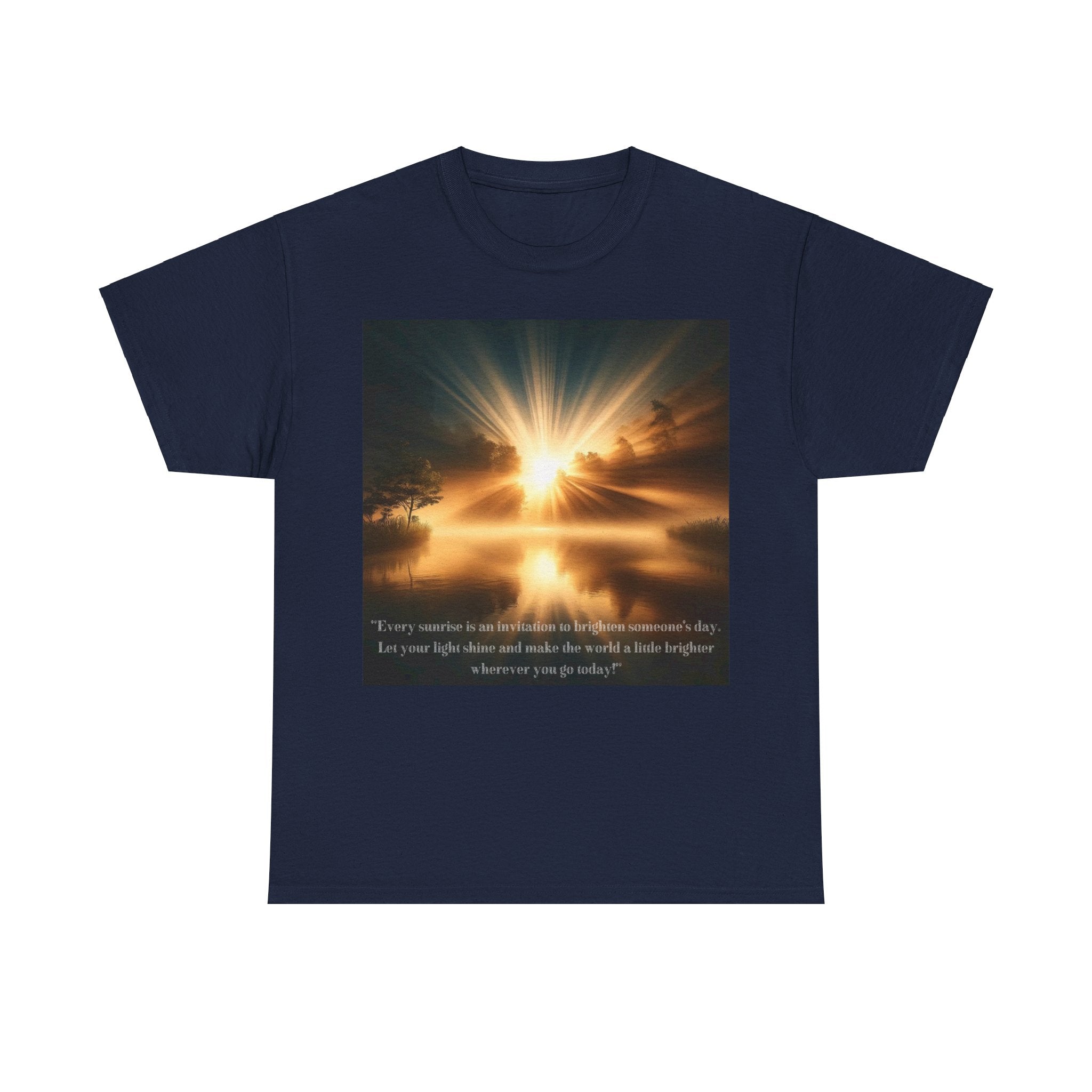 Uplifting Sunrise T-Shirt - Carbone's Marketplace