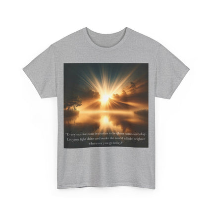 Uplifting Sunrise T-Shirt - Carbone's Marketplace