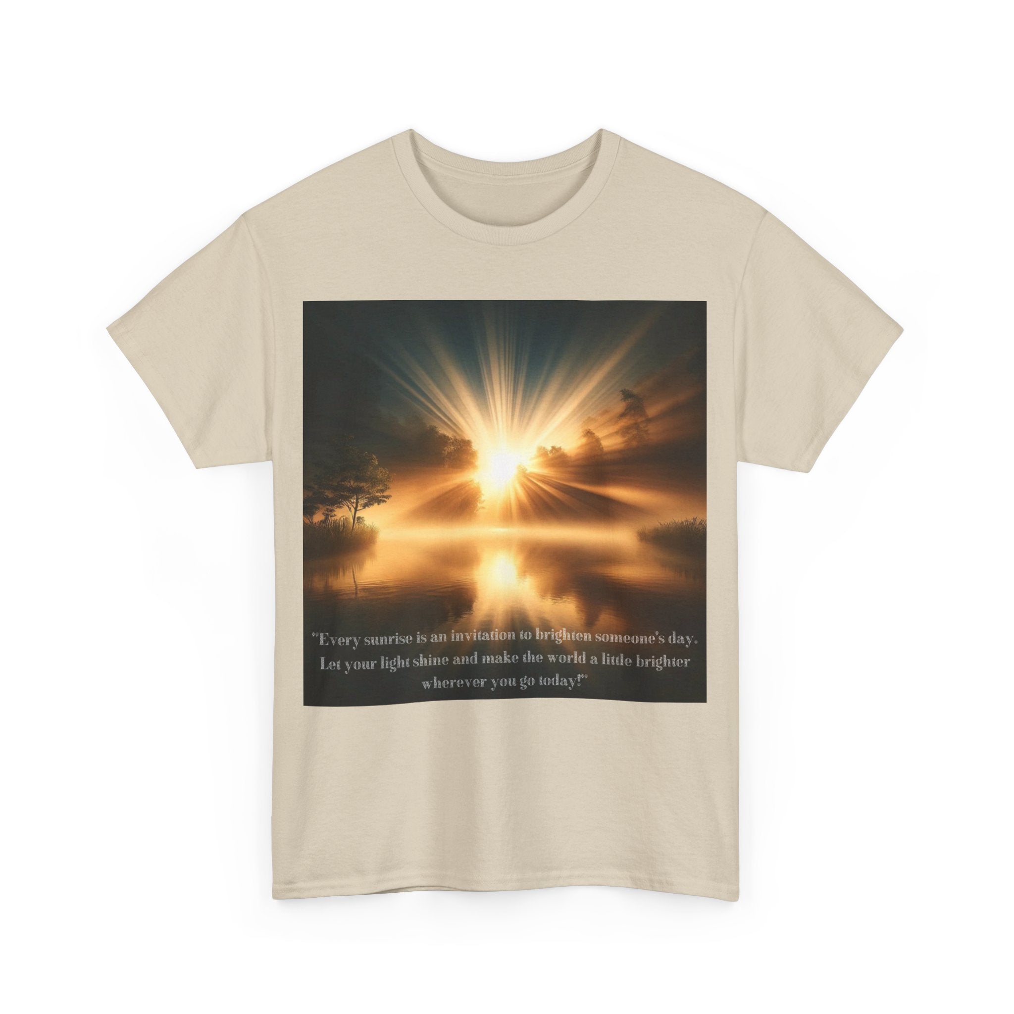 Uplifting Sunrise T-Shirt - Carbone's Marketplace