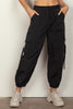 VERY J Elastic Waist Woven Cargo Pants - Carbone's Marketplace