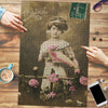 Vintage French Postcard Jigsaw Puzzle - Carbone's Marketplace