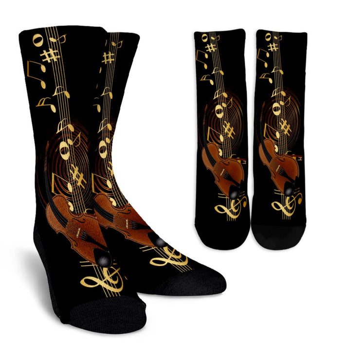 Violin Power Crew Socks - Carbone's Marketplace