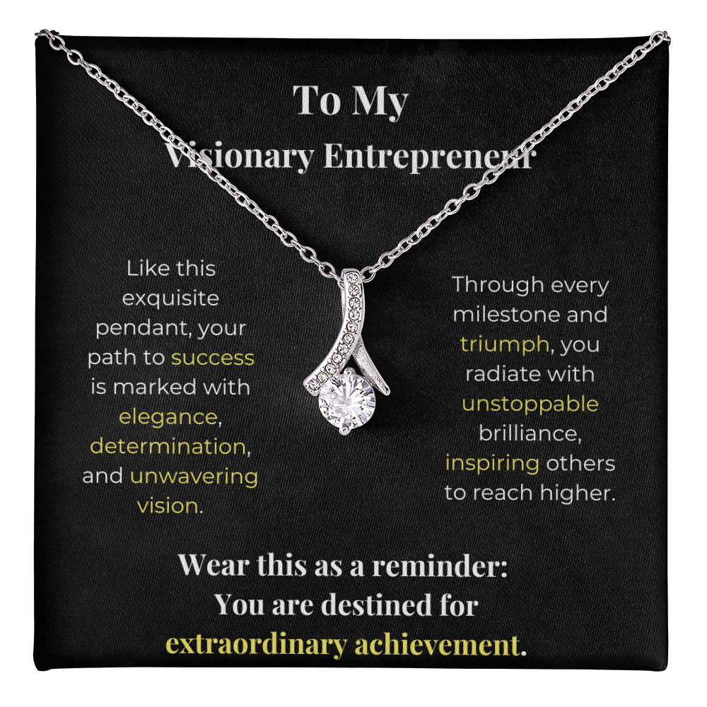 Visionary Entrepreneur - Carbone's Marketplace