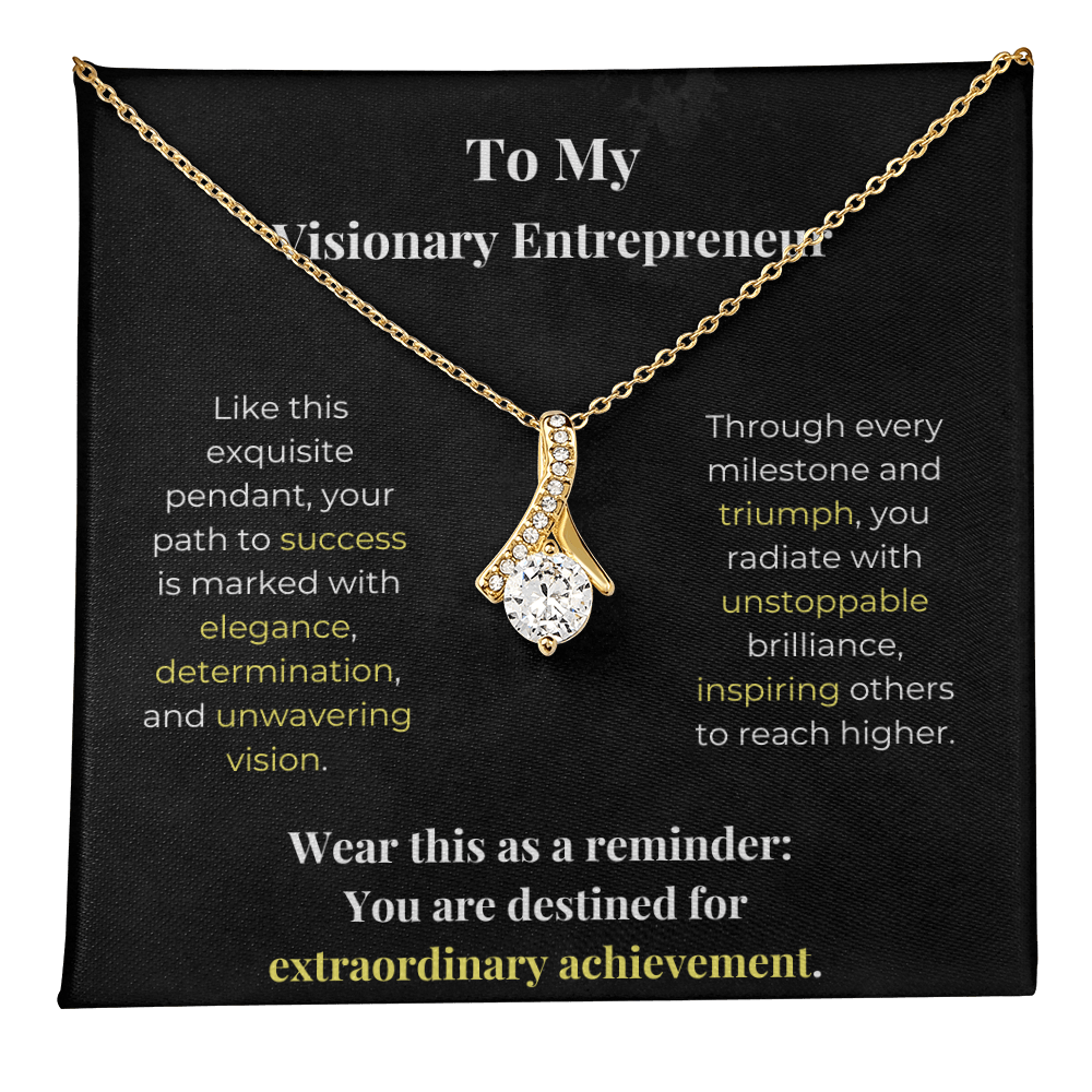 Visionary Entrepreneur - Carbone's Marketplace