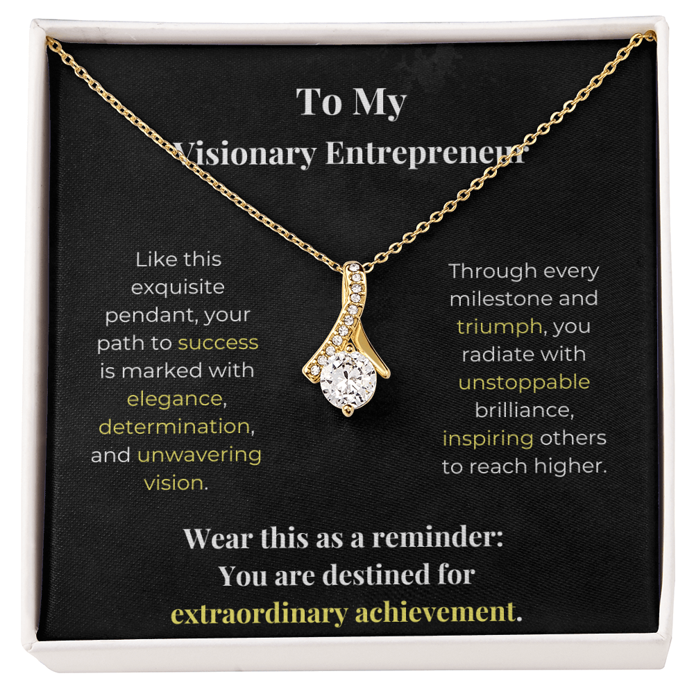 Visionary Entrepreneur - Carbone's Marketplace