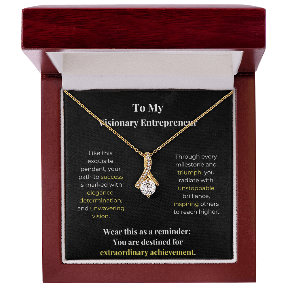 Visionary Entrepreneur - Carbone's Marketplace