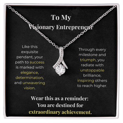 Visionary Entrepreneur - Carbone's Marketplace