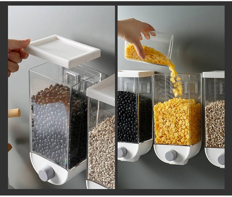 Wall - Mounted Kitchen Jars - Carbone's Marketplace