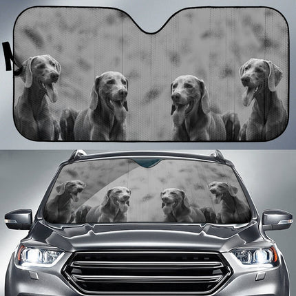 Weimaraner Auto Sun Shade - Carbone's Marketplace