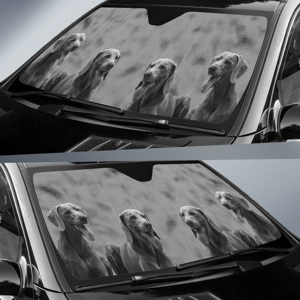 Weimaraner Auto Sun Shade - Carbone's Marketplace