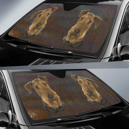 Welsh Terrier Auto Sun Shade - Carbone's Marketplace