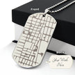Where It All Began – Personalized Map Dog Tag Necklace - Carbone's Marketplace