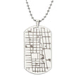 Where It All Began – Personalized Map Dog Tag Necklace - Carbone's Marketplace