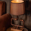 Whisper Steampunk Handmade Vintage Adjustable Pipe Lamp - Carbone's Marketplace