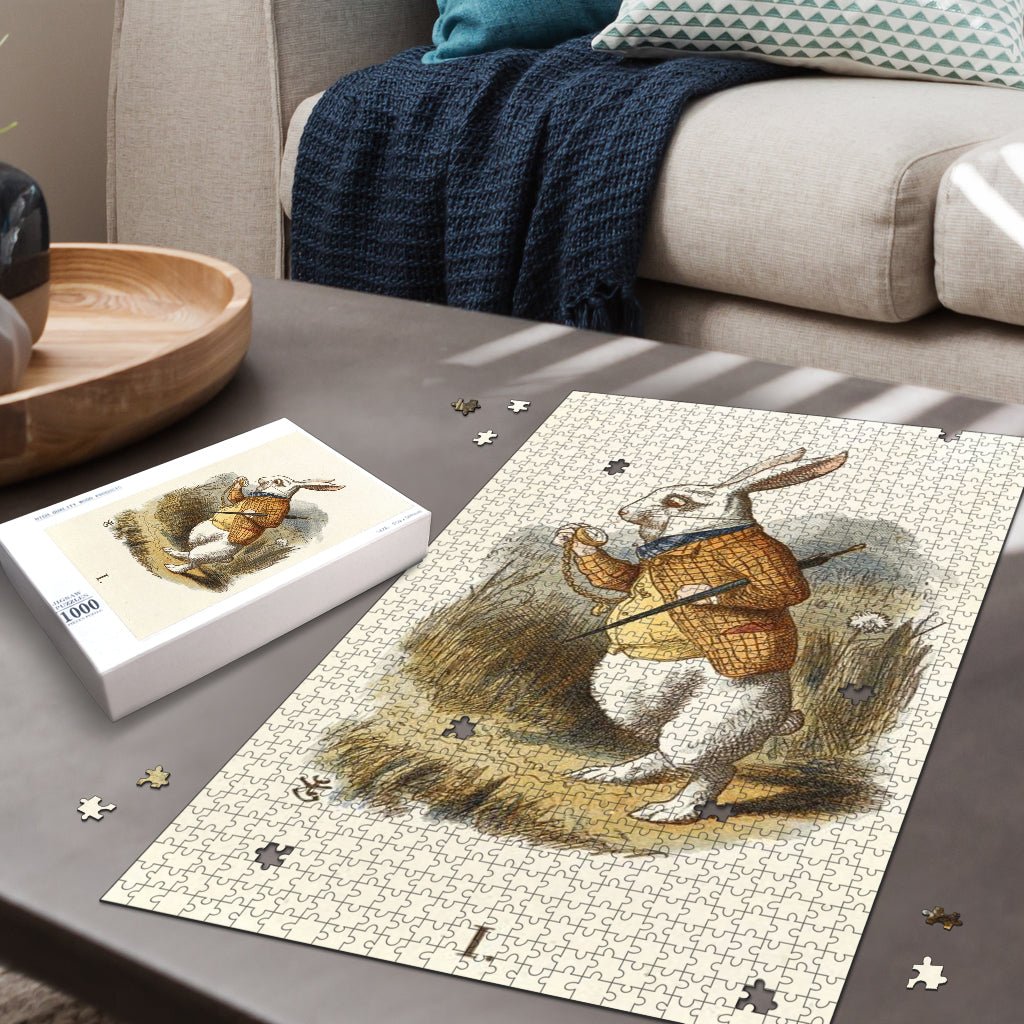 White Rabbit Jigsaw Puzzle - Carbone's Marketplace