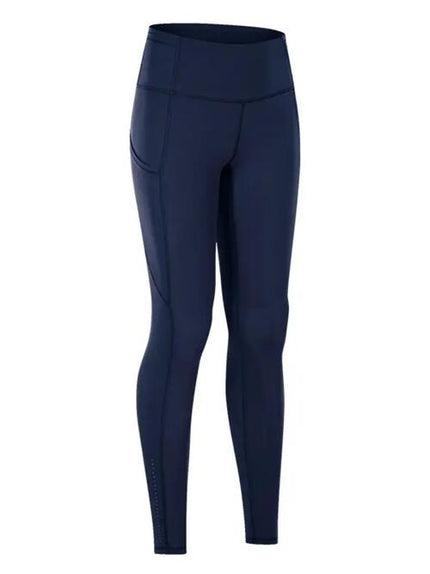 Wide Waistband Sports Leggings - Carbone's Marketplace