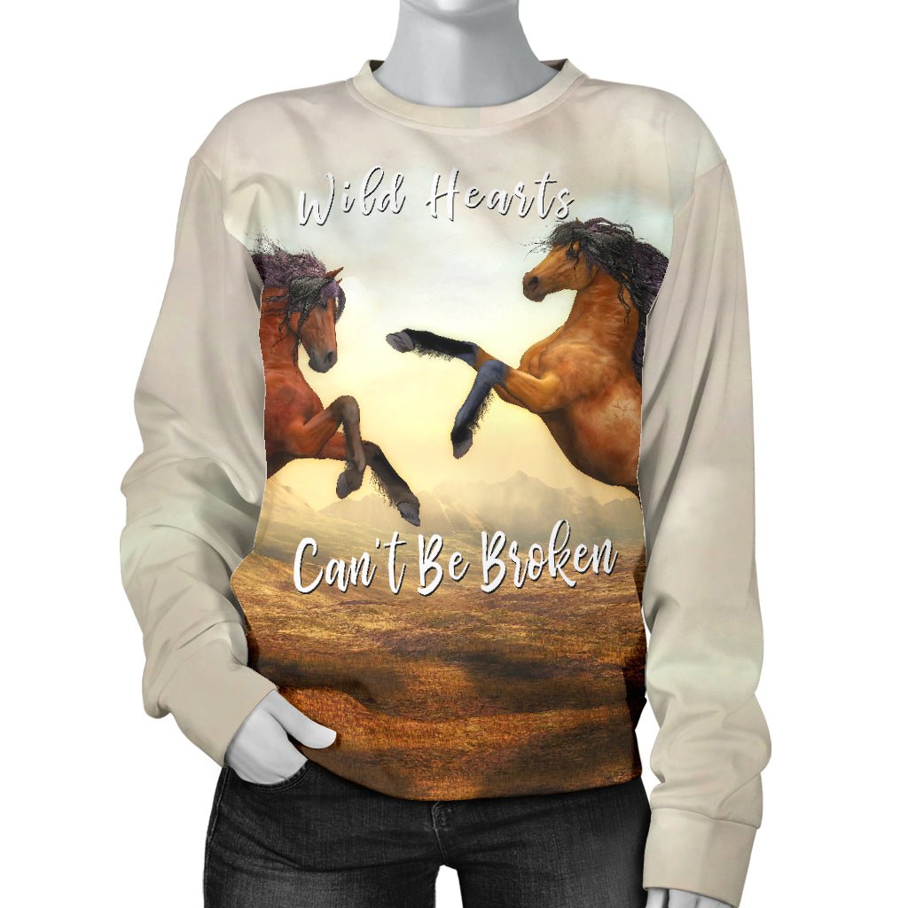 Wild Hearts Can't Be Broken Women's Sweater - Carbone's Marketplace