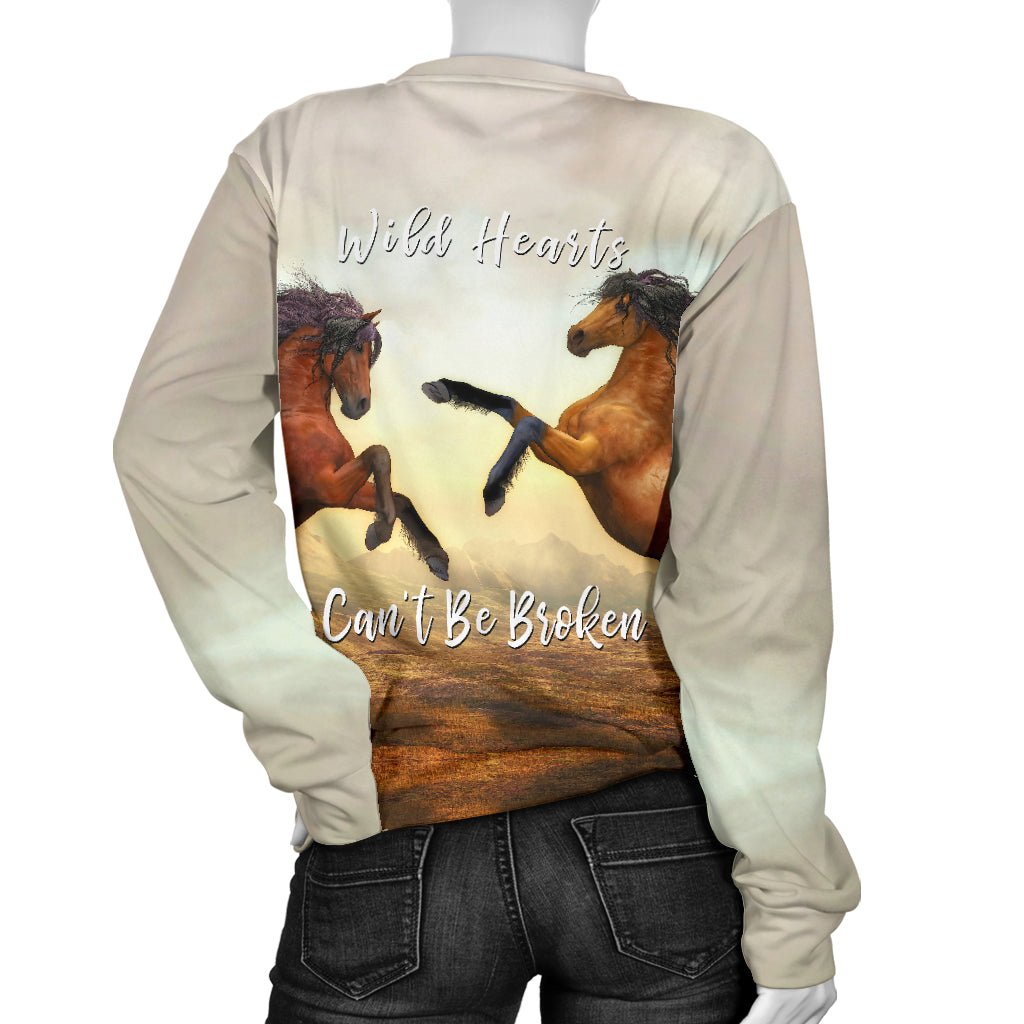 Wild Hearts Can't Be Broken Women's Sweater - Carbone's Marketplace