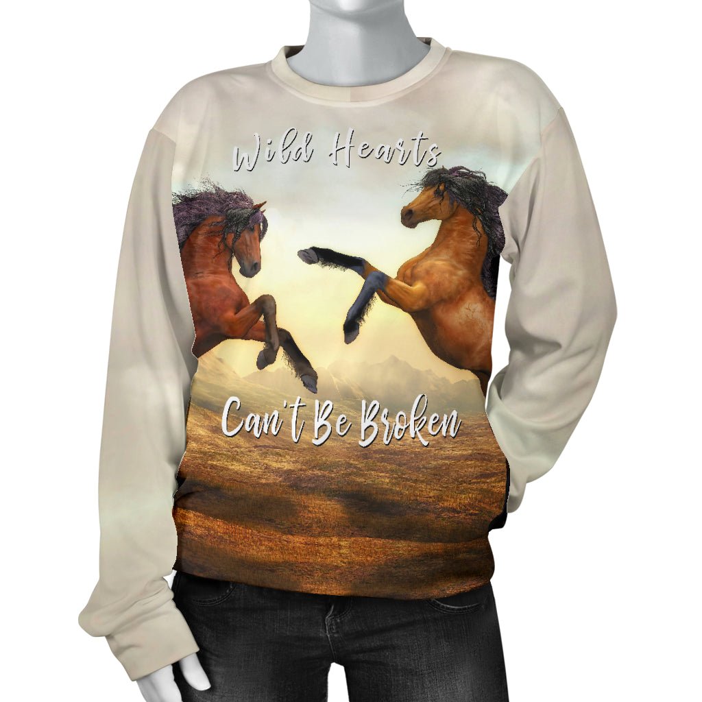 Wild Hearts Can't Be Broken Women's Sweater - Carbone's Marketplace