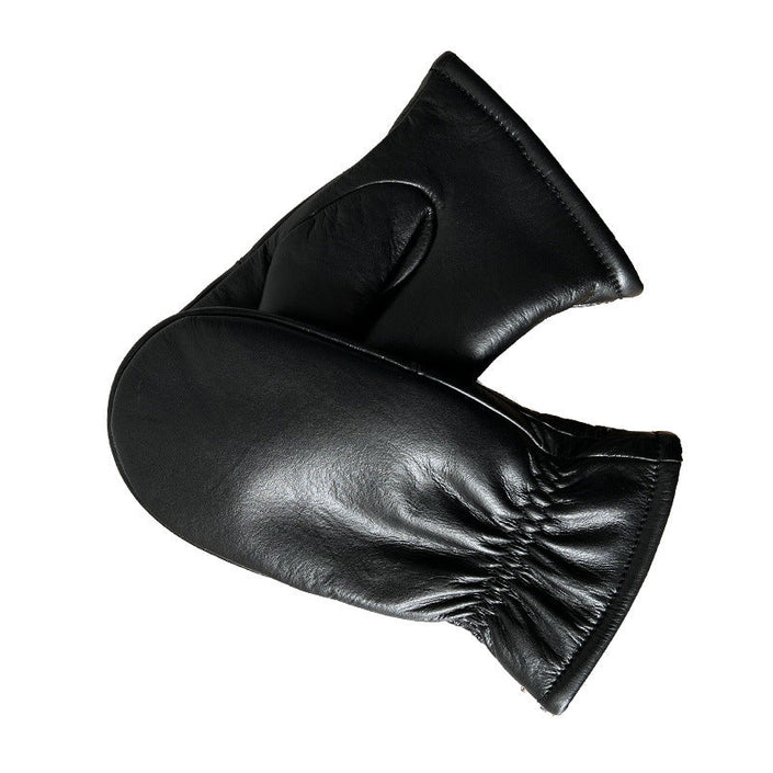 Winter Outdoors Warm Genuine Leather Hand Warm Thickened Sheepskin Gloves - Carbone's Marketplace