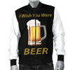 Wish You Were Beer Men's Bomber Jacket - Carbone's Marketplace