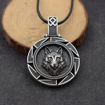 Wolf Head Necklace Pendant - Carbone's Marketplace