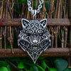 Wolf Head Necklace Pendant - Carbone's Marketplace