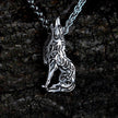 Wolf Head Necklace Pendant - Carbone's Marketplace