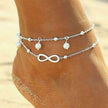 Women Double Ankle Bracelet - Carbone's Marketplace