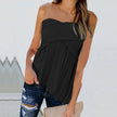 Women Sexy Off Shoulder Shirts Irregular Hem Blouse Shir - Carbone's Marketplace