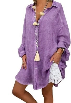 Women Shirts Casual Ripped Female blouse - Carbone's Marketplace