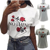 Women Summer Casual Blouse Shirt Loose T-Shirts Tops - Carbone's Marketplace