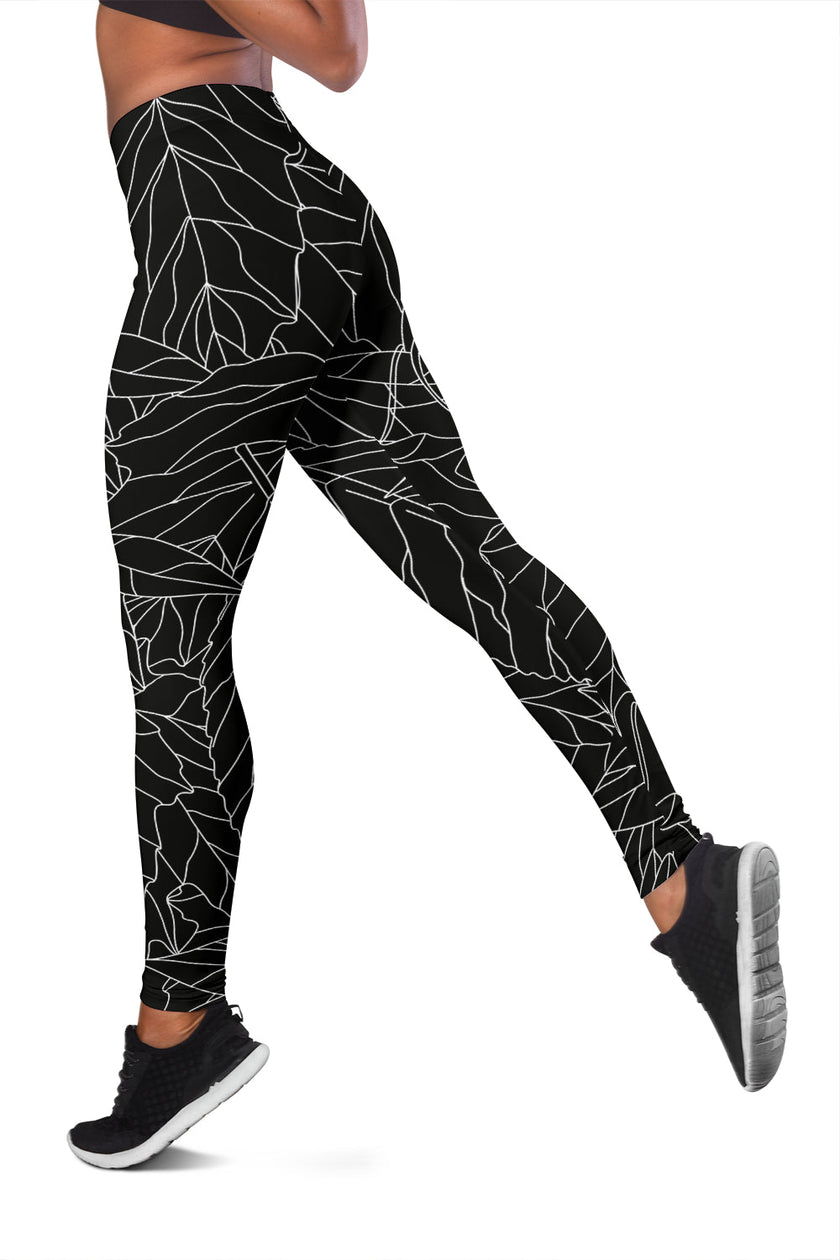 Women's Autumn Leaves Leggings - Carbone's Marketplace