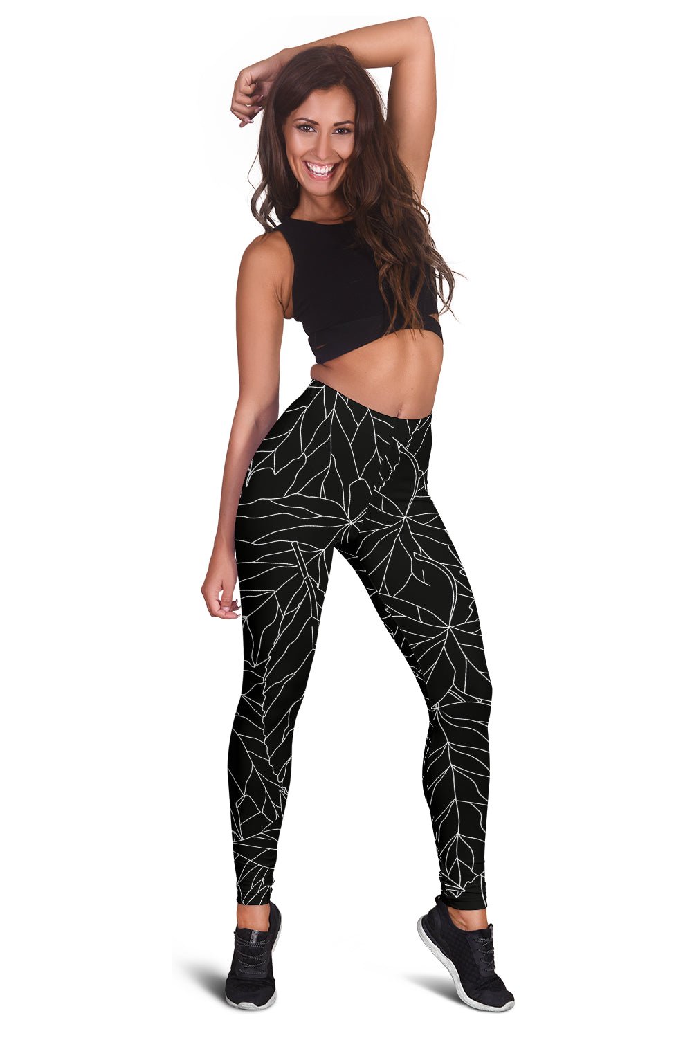 Women's Autumn Leaves Leggings - Carbone's Marketplace