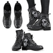 Women's Leather Boots Calavera (Gray) - Carbone's Marketplace