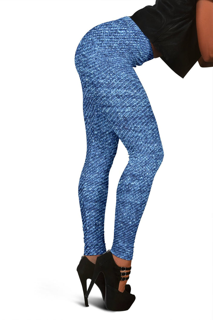 Women's Leggings Blue - Carbone's Marketplace